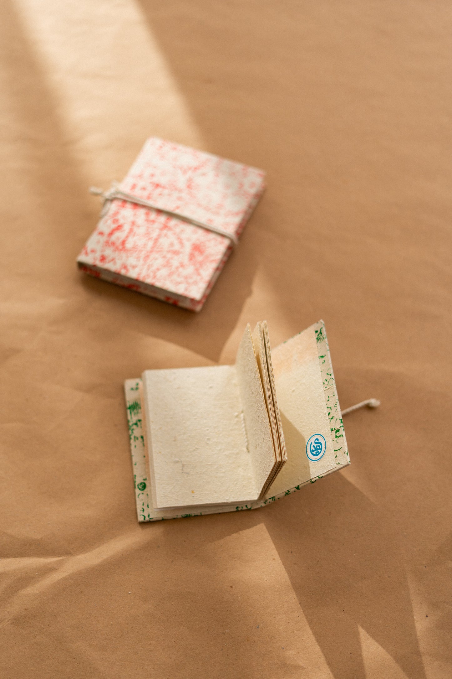 Rice Paper Straw Notebooks