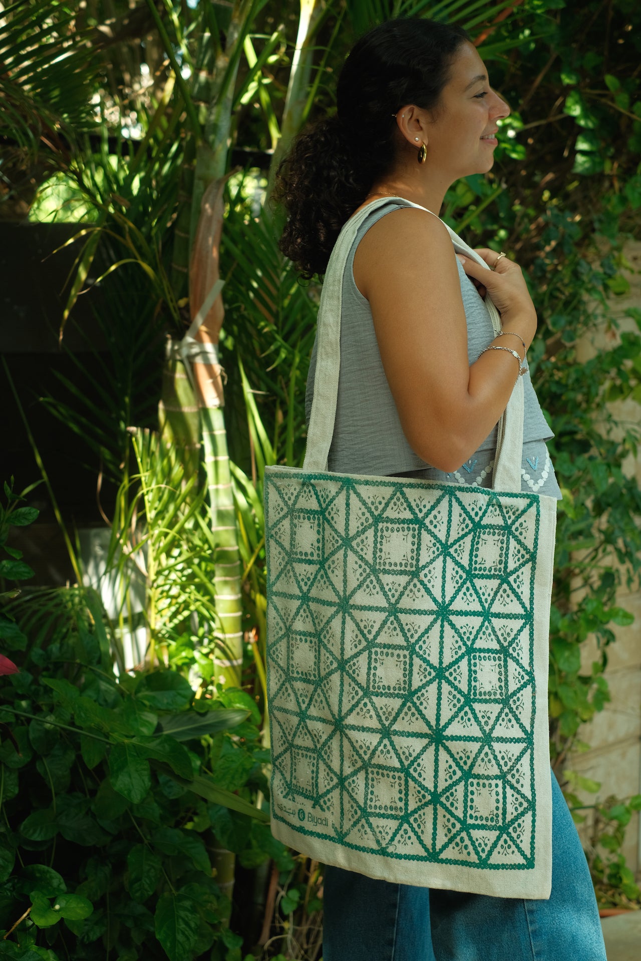The Hand-Printed Tote