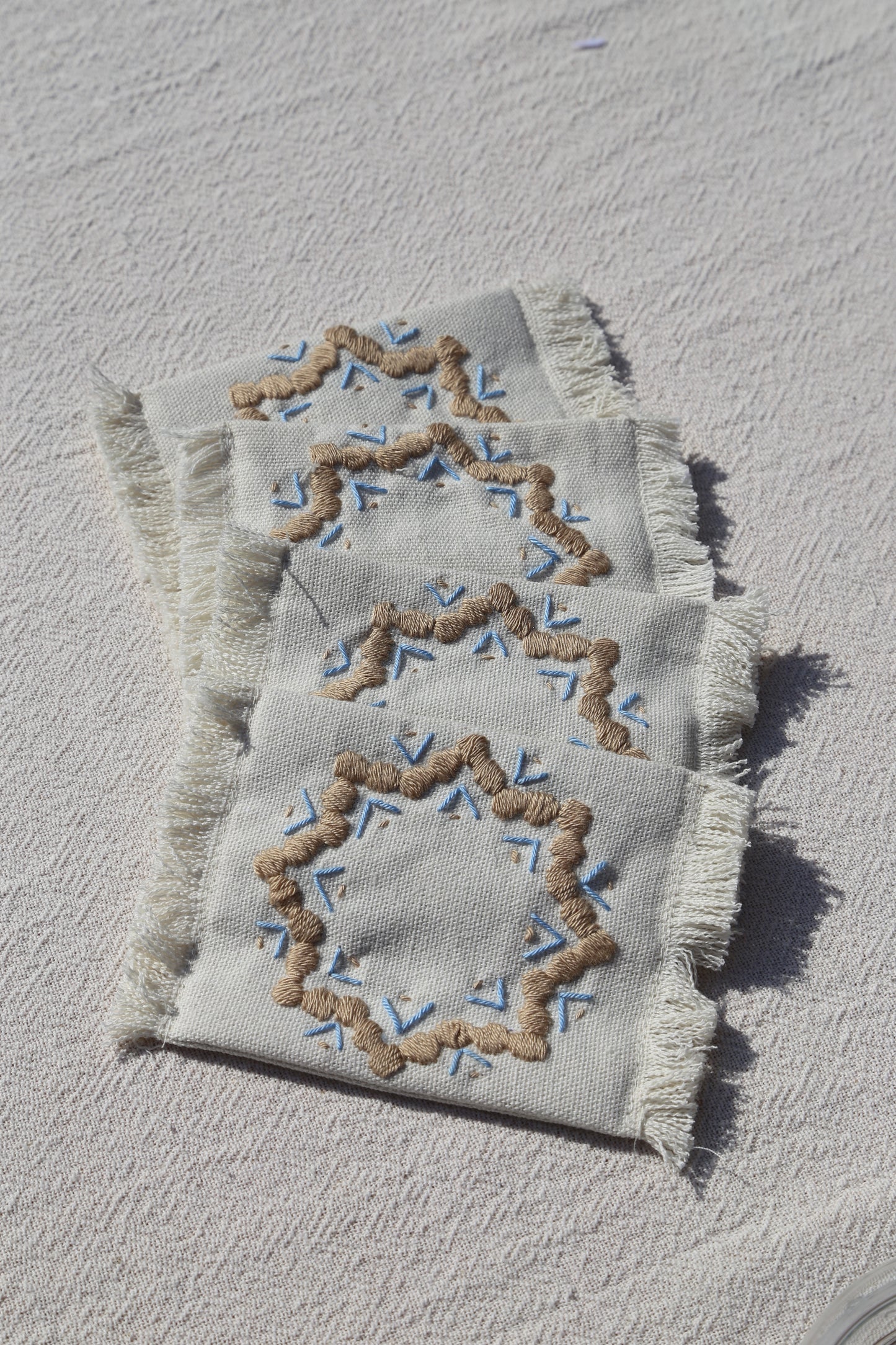 Fabric Ramadan Coasters