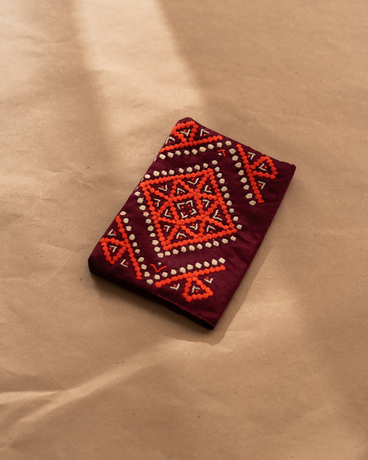 Notebook Cover: Burgundy