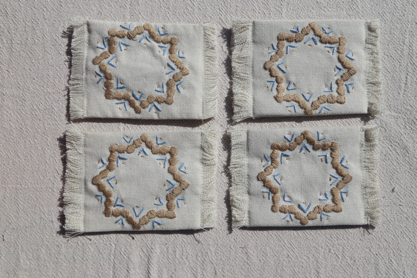 Fabric Ramadan Coasters