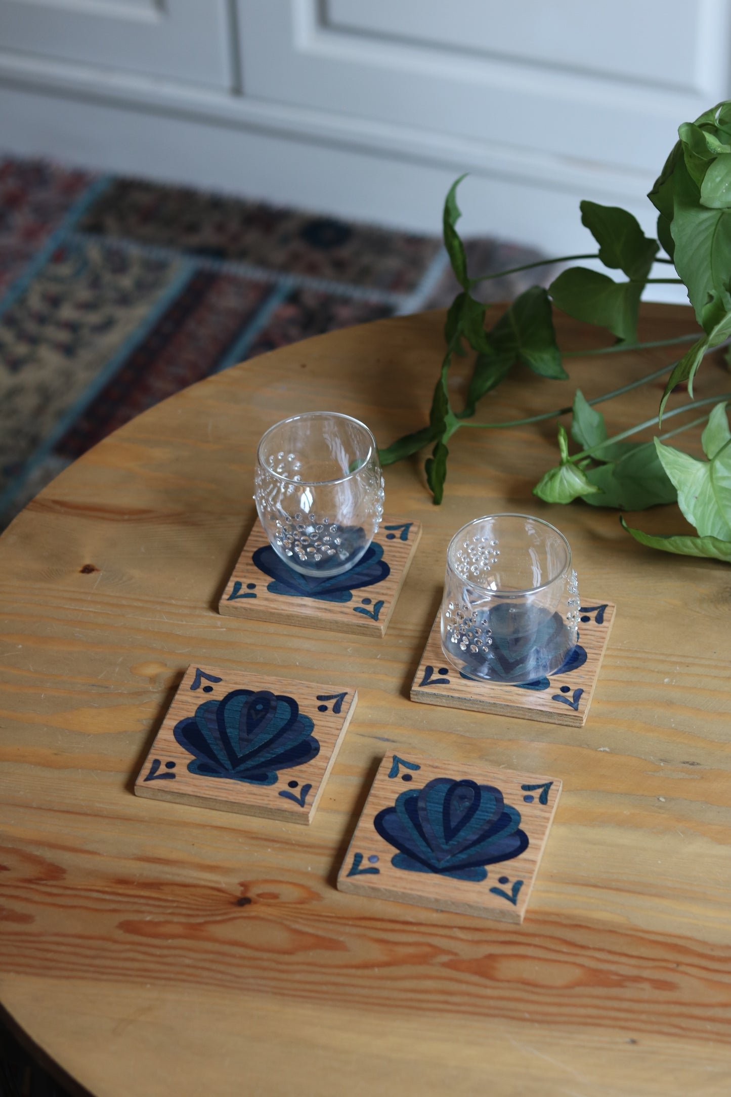 Summer Wooden Coasters