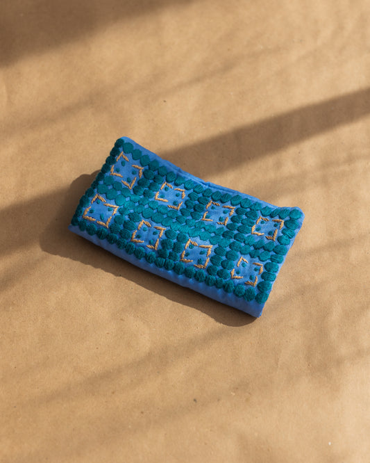 Jewelry Pouch: Light Blue