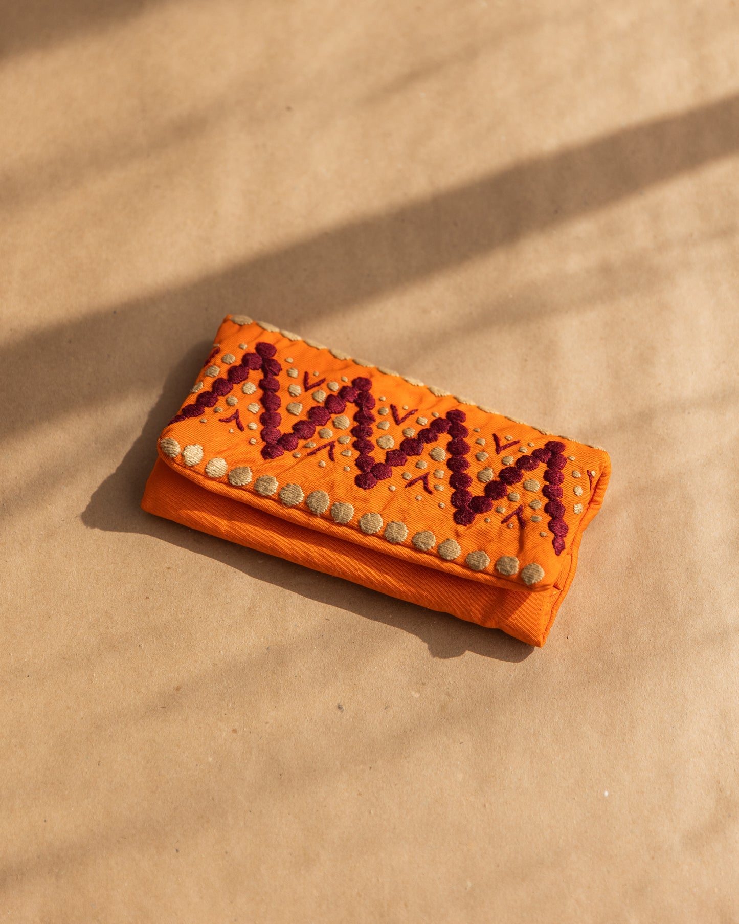 Jewelry Pouch: Orange