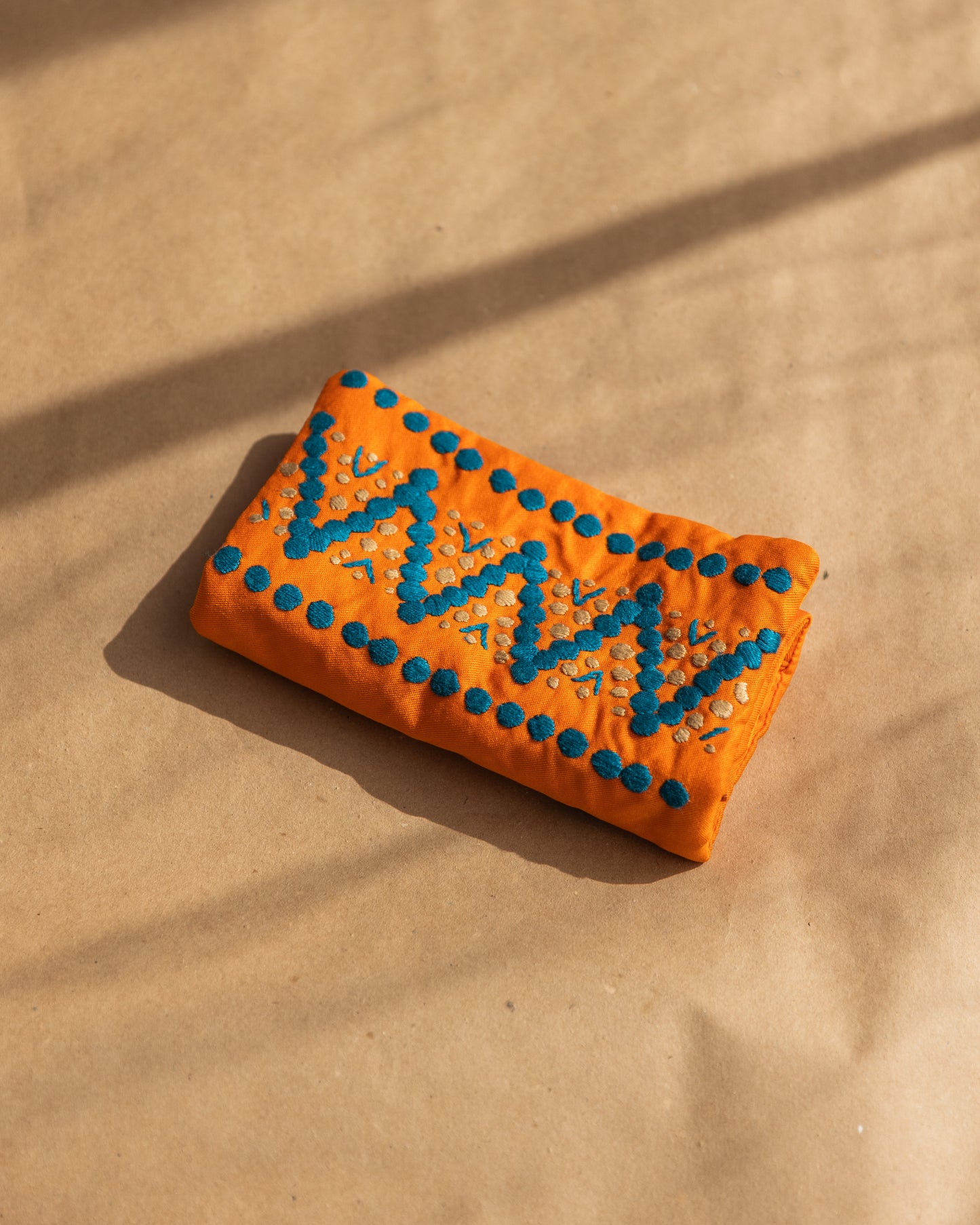 Jewelry Pouch: Orange