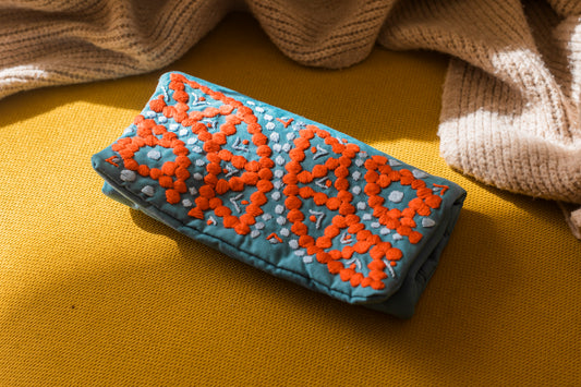 Jewelry Pouch: Teal