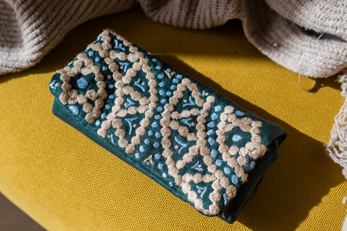 Jewelry Pouch: Green