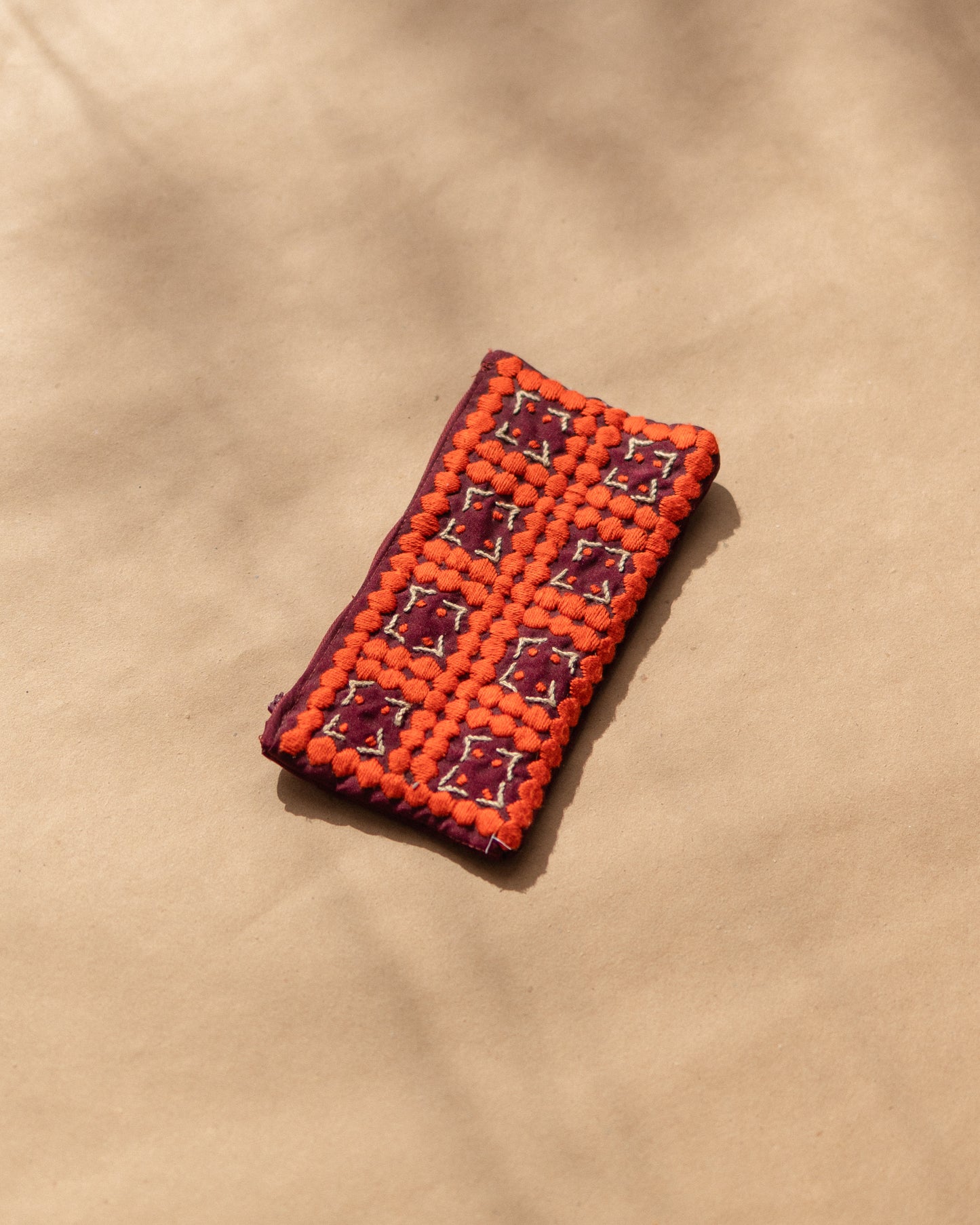 Multipurpose Pouch: Burgundy